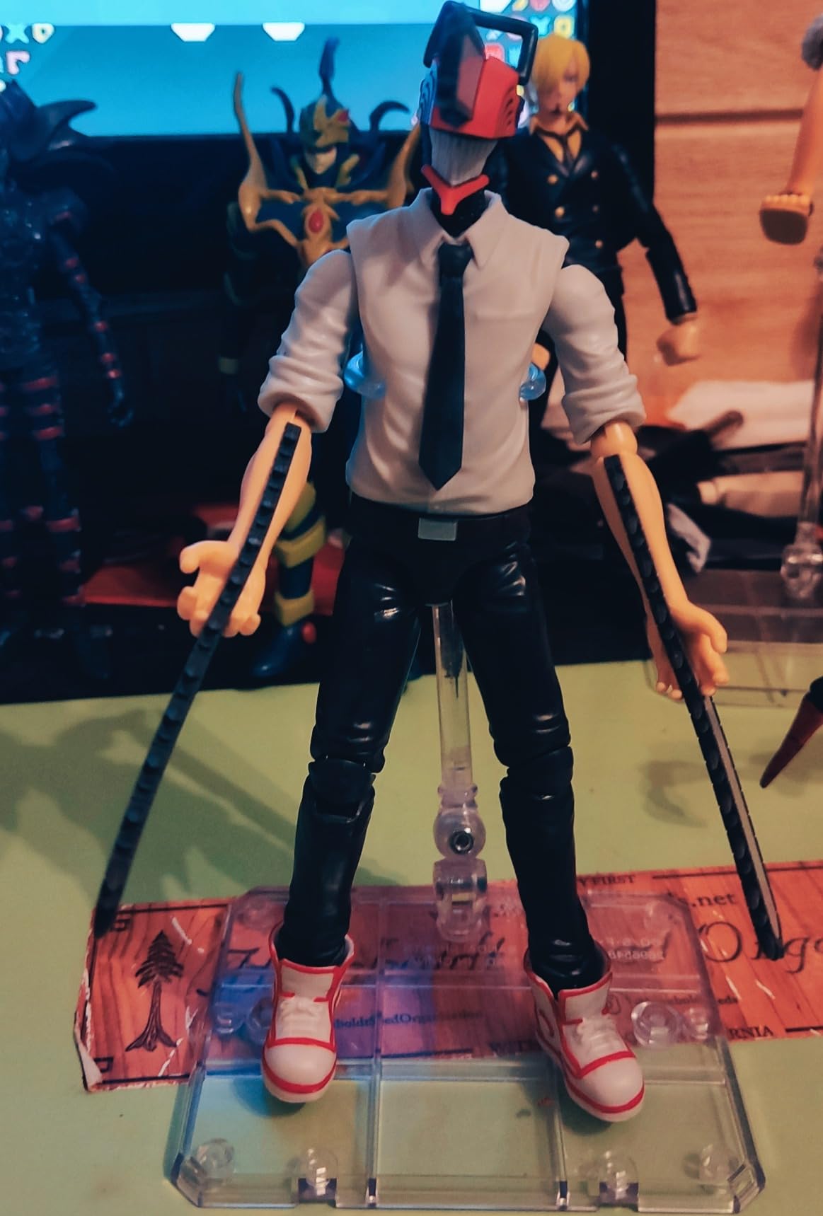 Bandai Anime Heroes Chainsaw Man action figure 17 cm accessori