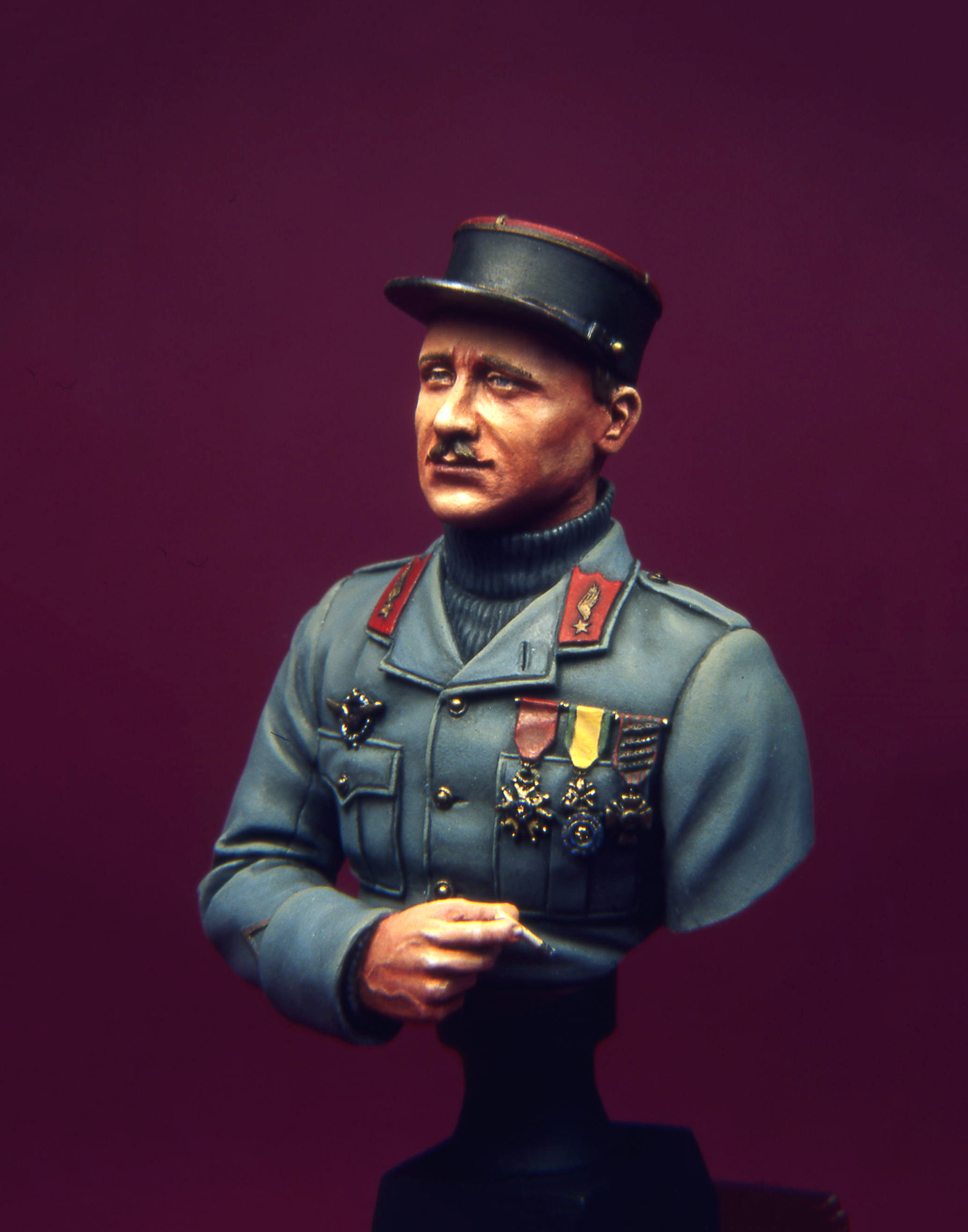 Model Cellar Raoul Lufbery 1917 figurino WWI