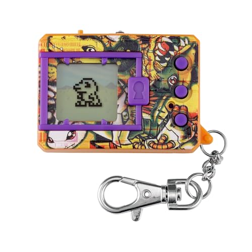 Bandai Digimon Agumon Digivolution animale virtuale arancione
