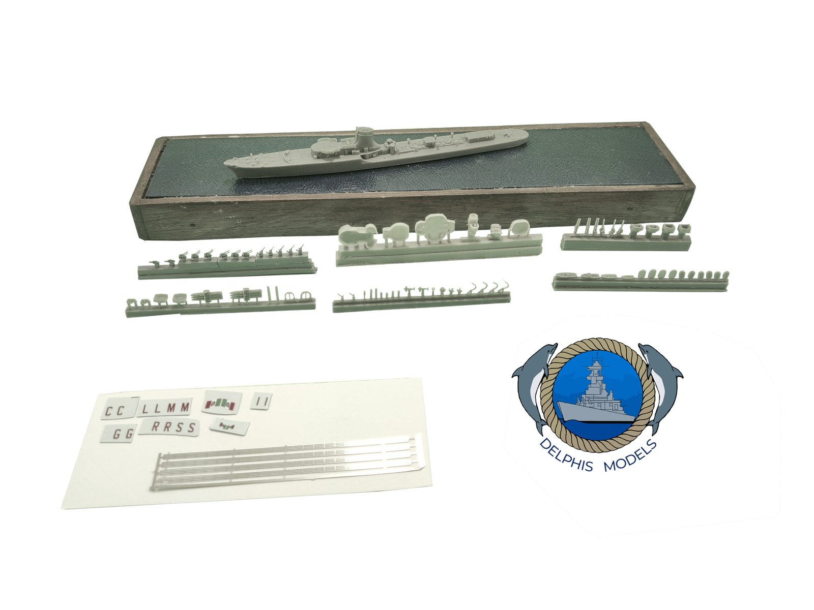 Delphis Models Classe Maestrale 1:700 kit cacciatorpediniere