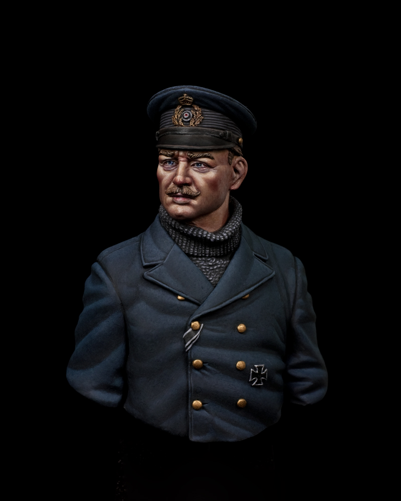 Model Cellar WWI German Zeppelin Commander busto