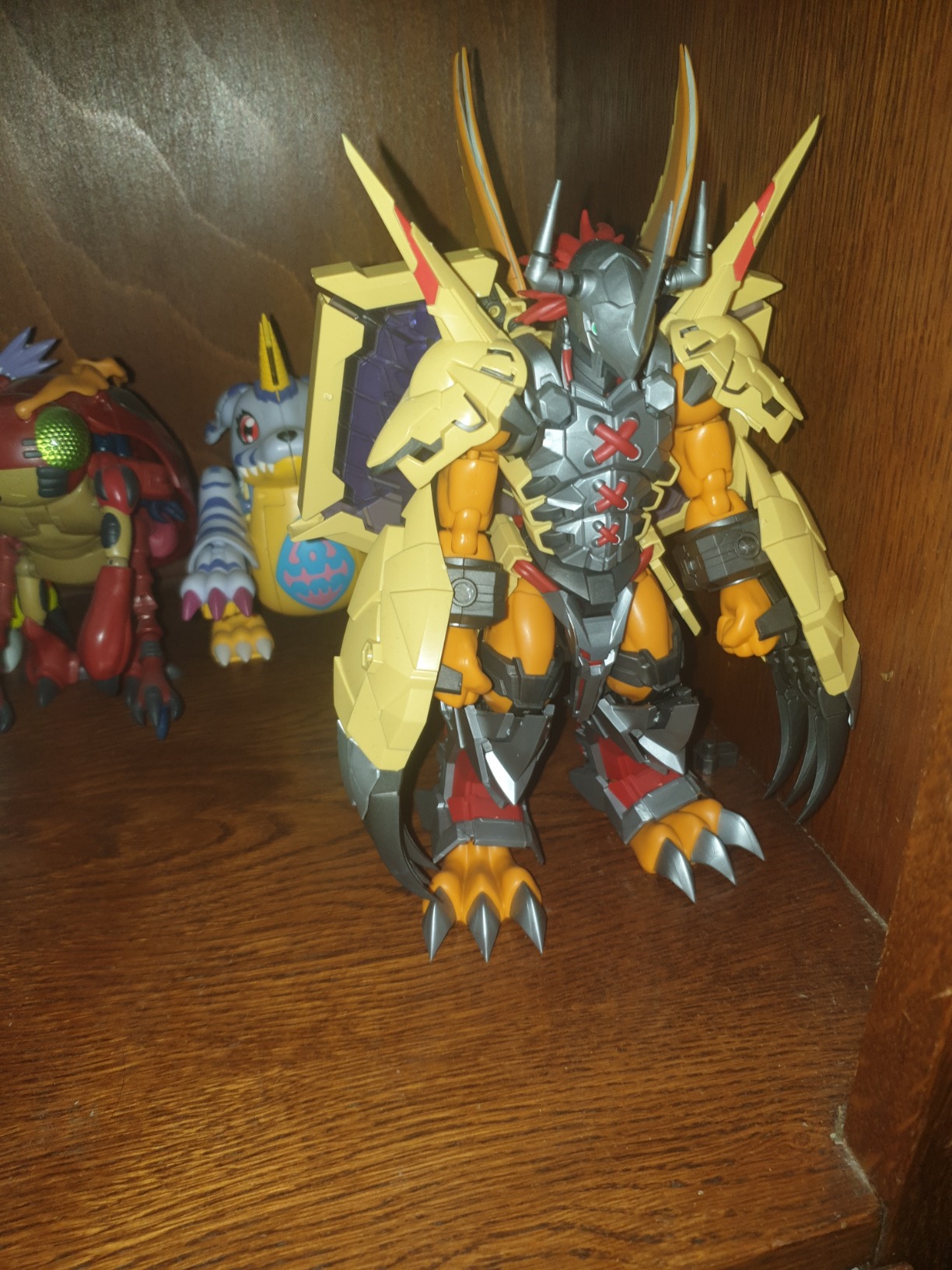 Bandai Figure-rise Wargreymon Amplified model kit senza colla