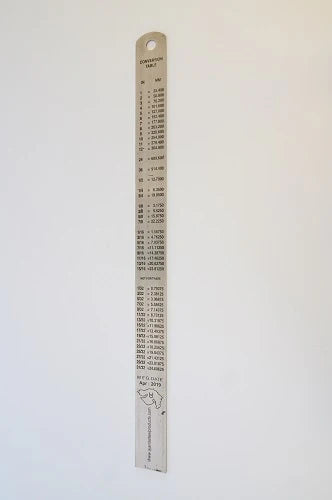 SIG TL88100 riga acciaio 30 cm graduata