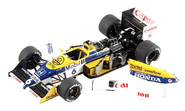 Tameo Kits WCT 87 kit 1/43 Williams FW11B Ungheria 1987