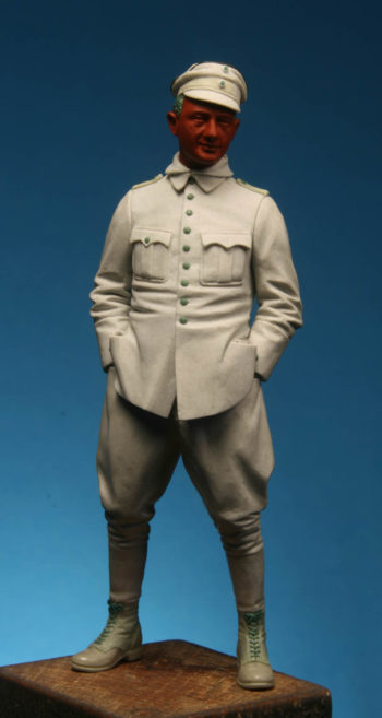 Model Cellar Werner Voss 1/24 figurino pilota tedesco