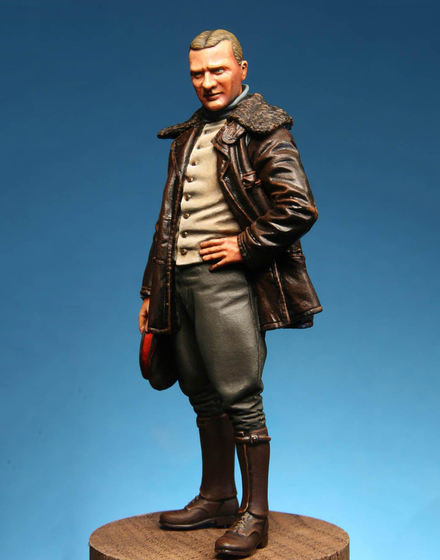 Model Cellar WWI Manfred von Richthofen figurino pilota tedesco