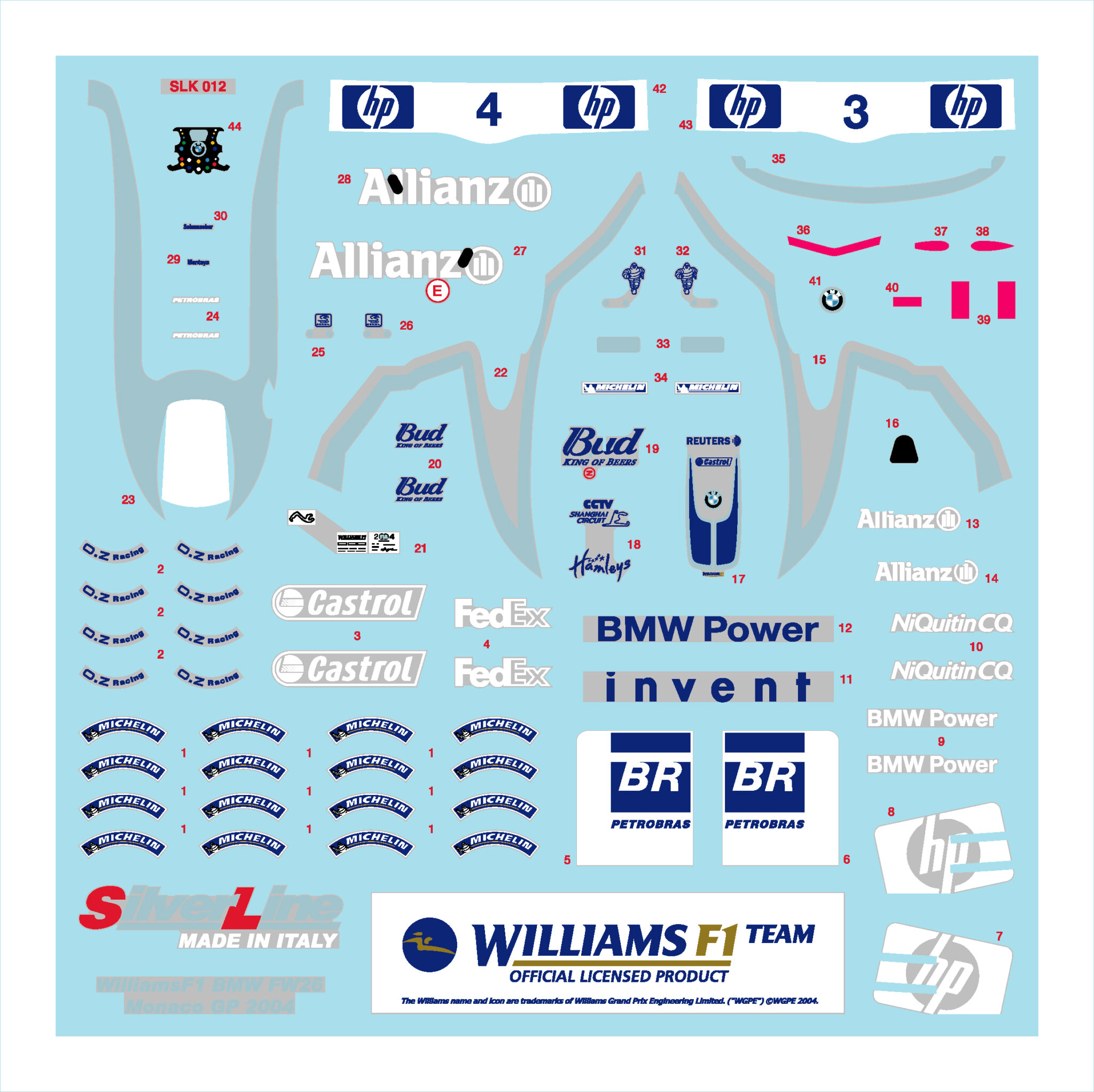 Tameo Kits SLK 012 kit montaggio 1/43