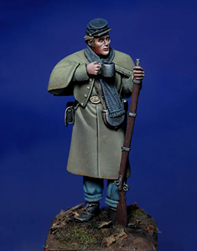 Model Cellar Confederate Soldier figurino guerra civile USA
