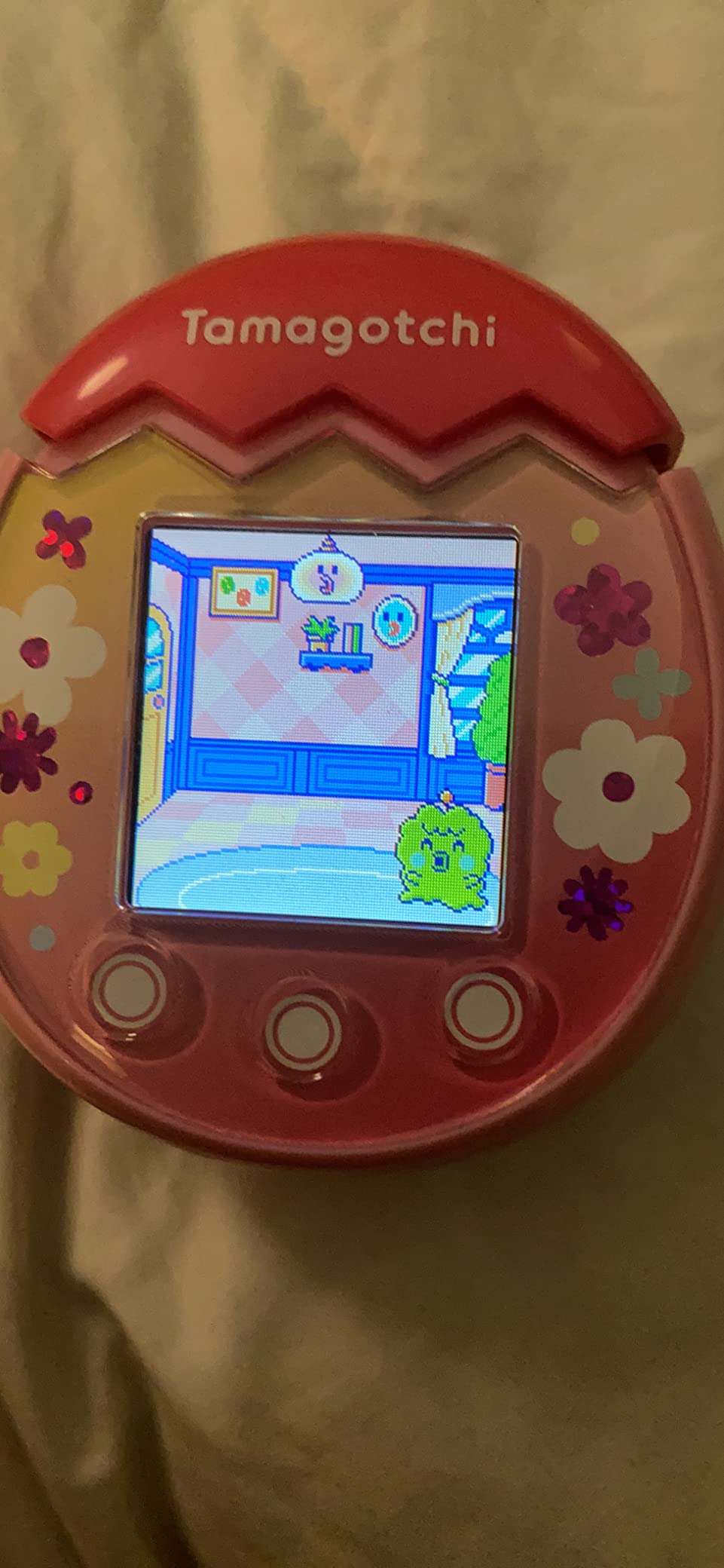 Tamagotchi Pix 42901 animale virtuale Floral rosa con fotocamera