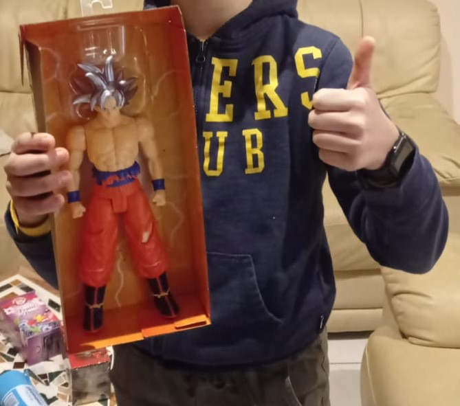 Bandai Limit Breaker Goku action figure gigante 30 cm