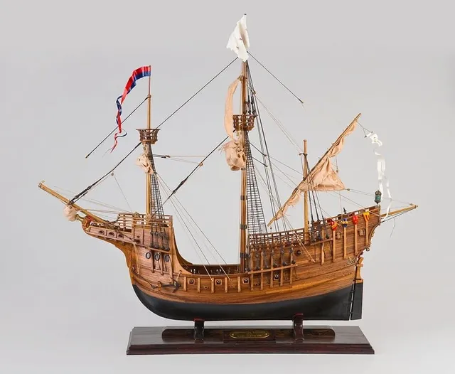 MarisStella Caracca Nava 217 1:59 kit nave legno 77,5 cm