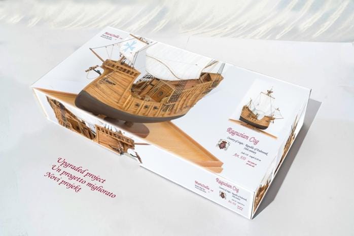 MarisStella Cog Raguseo 1:48 kit nave legno 65 cm