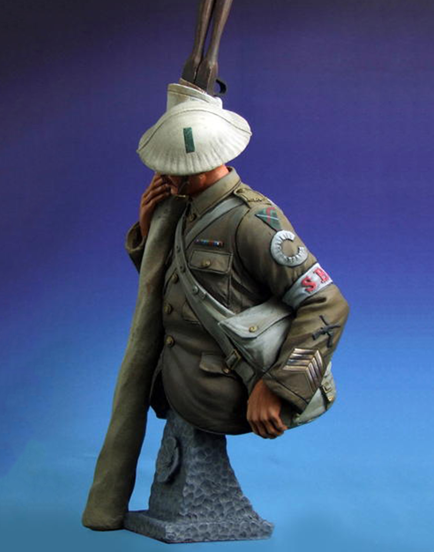 Model Cellar Seaforth Highlander Stretcher Bearer figurino
