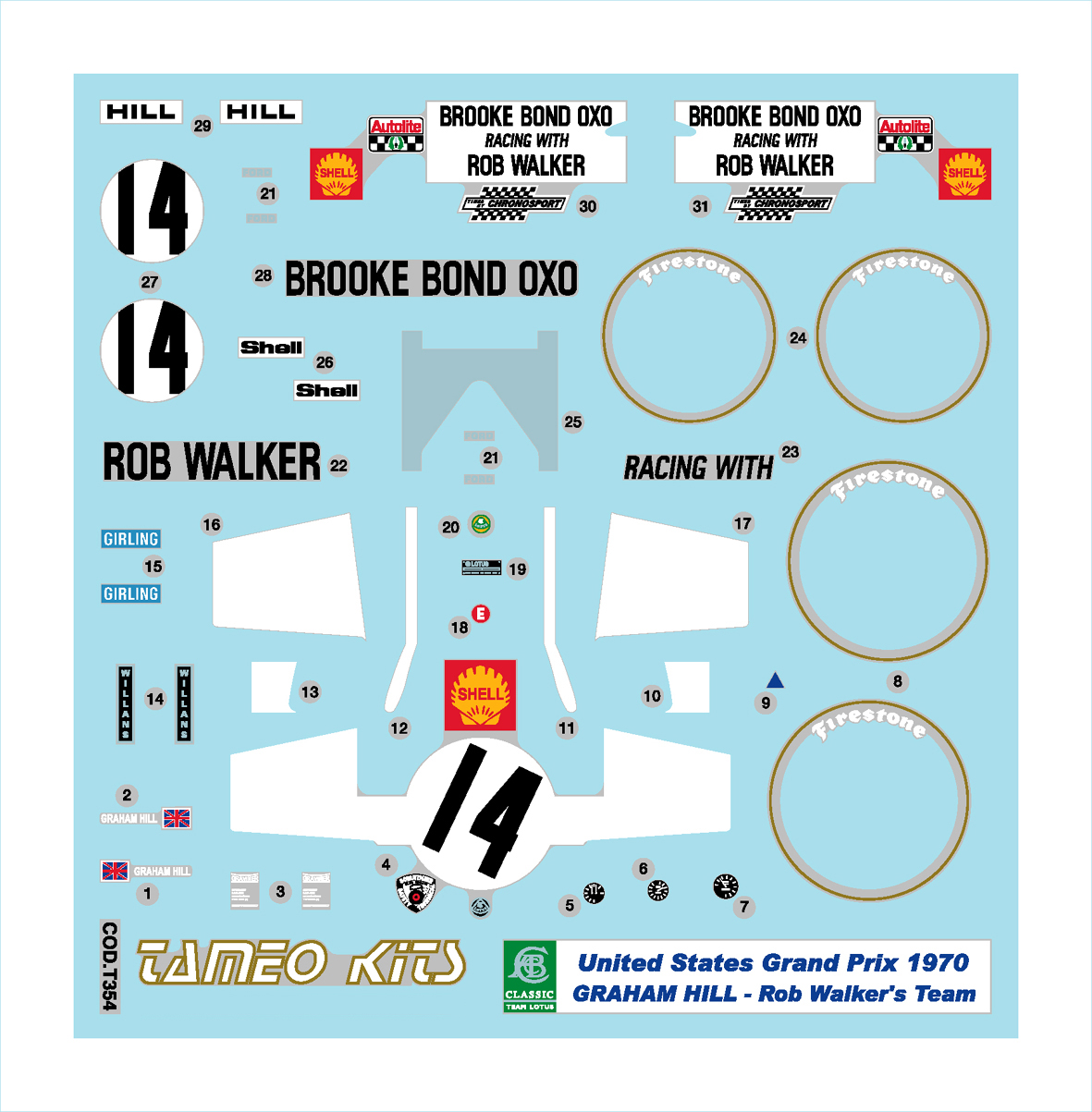 Tameo Kits TMK 360 kit scala 1/43 metallo