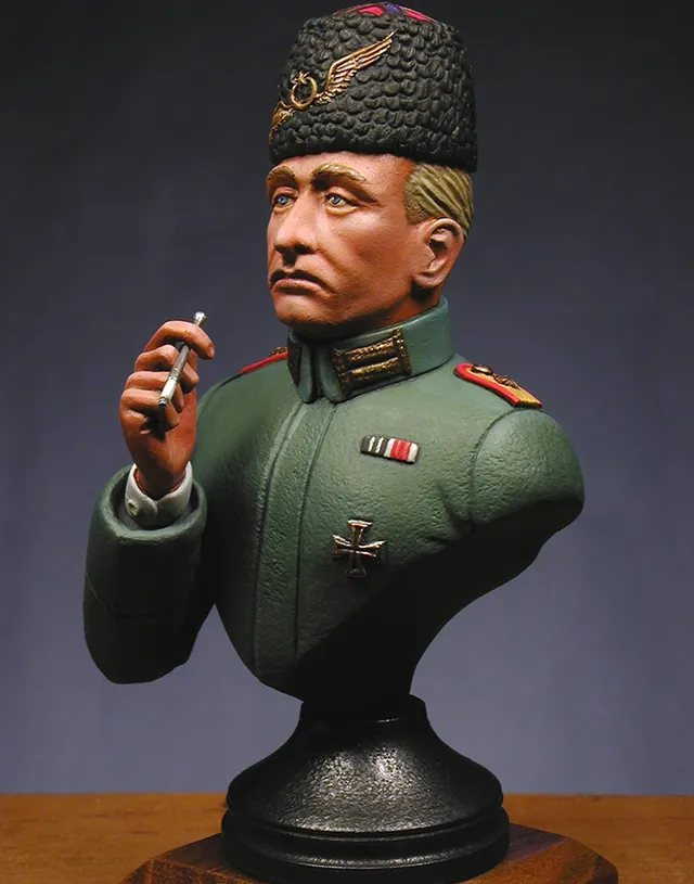 Model Cellar German Pilot in Turkish Air Force 1917 figurino