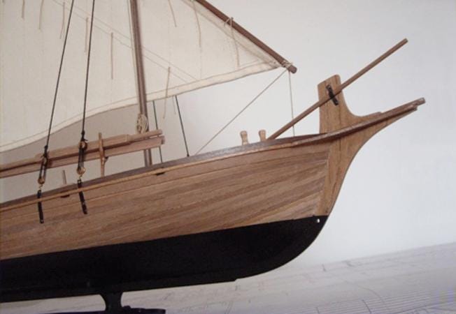MarisStella Trajta Korcula kit modello barca 1:20 da pesca