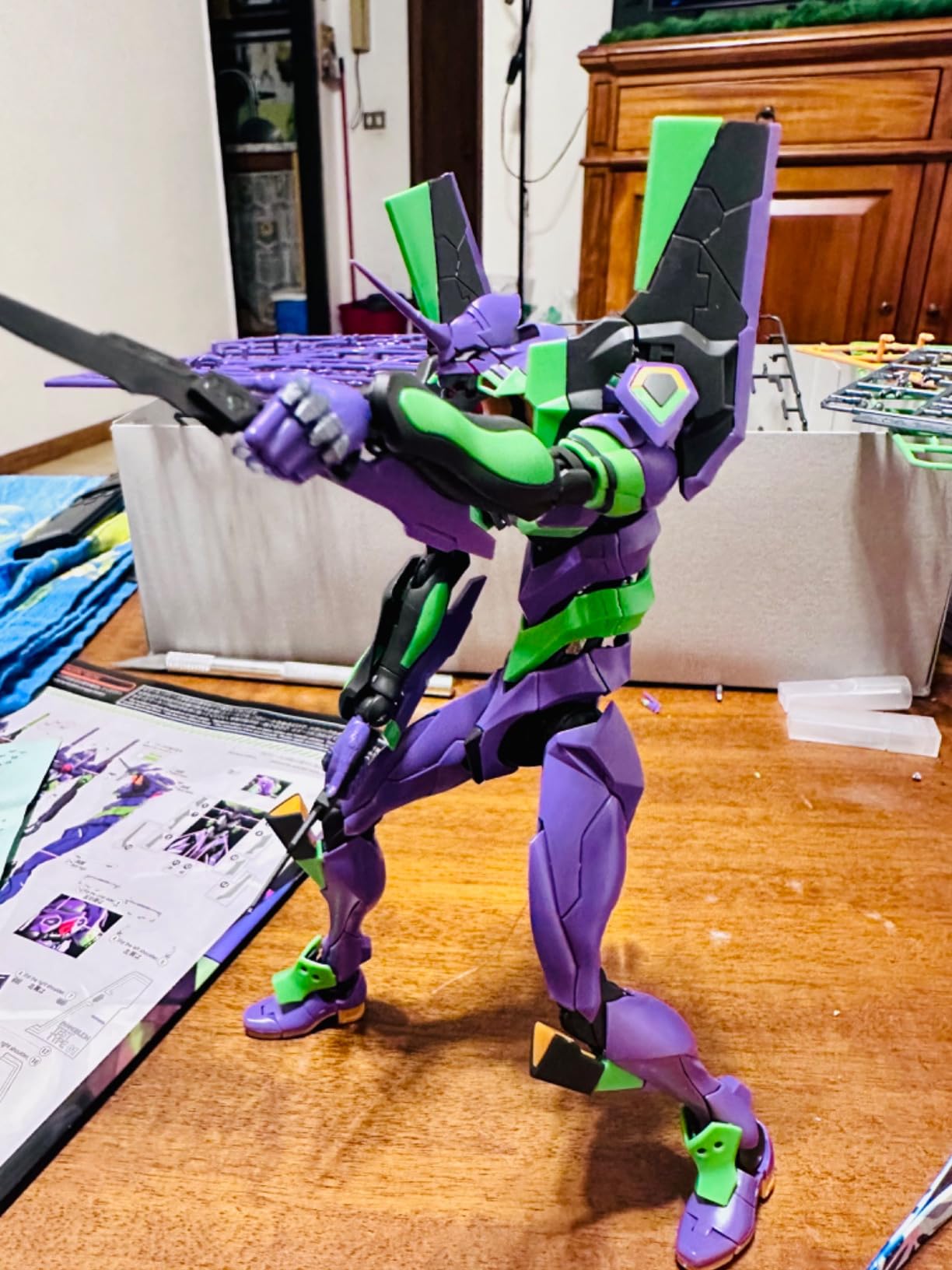 Bandai RG Evangelion Unit-01 modello kit Prima Edizione