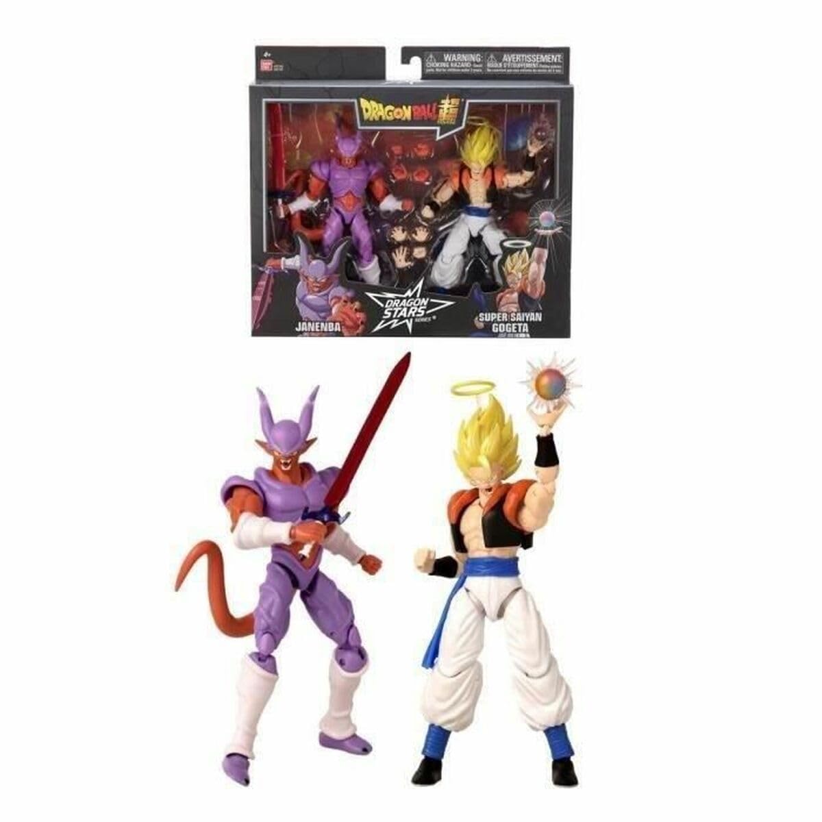 Bandai Dragon Stars Gogeta vs Janenba action figure 2 pz 17 cm