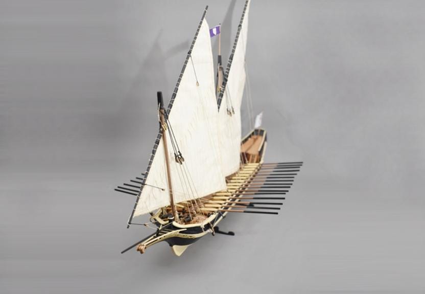 MarisStella Galea Ragusea 1:75 kit nave legno 78 cm
