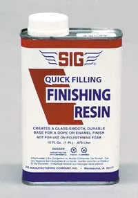 SIG Finishing Resin resina poliestere pinta balsa