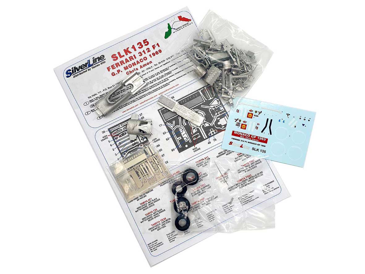 Tameo Kits SLK 135 kit scala 1/43 metallo