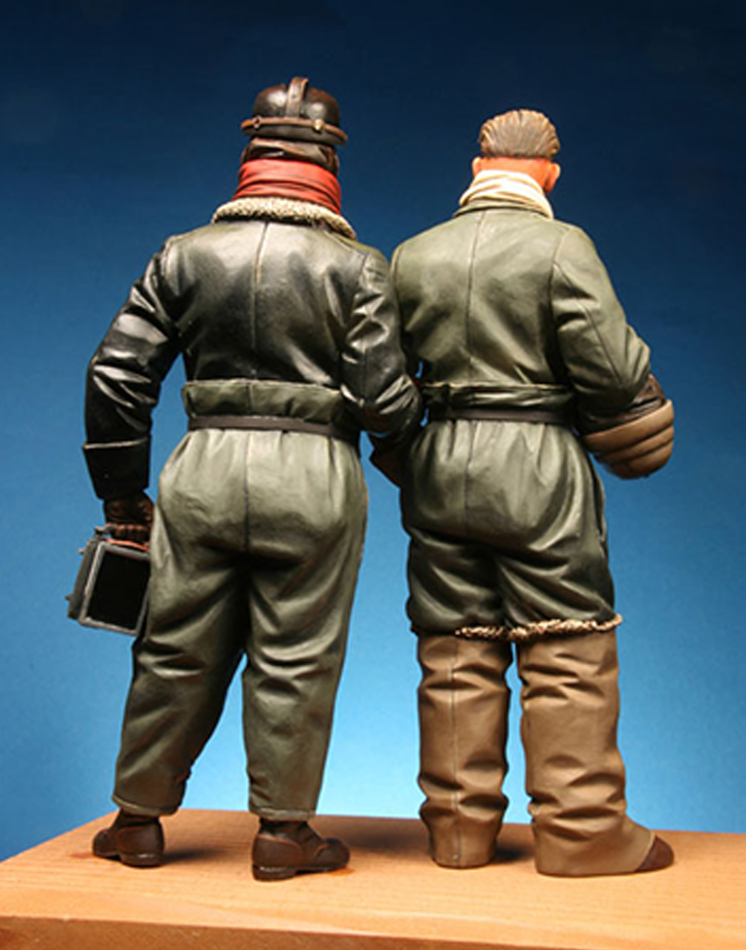 Model Cellar Aviatori Tedeschi Pilot Observer Kit Figure WWI Coppia