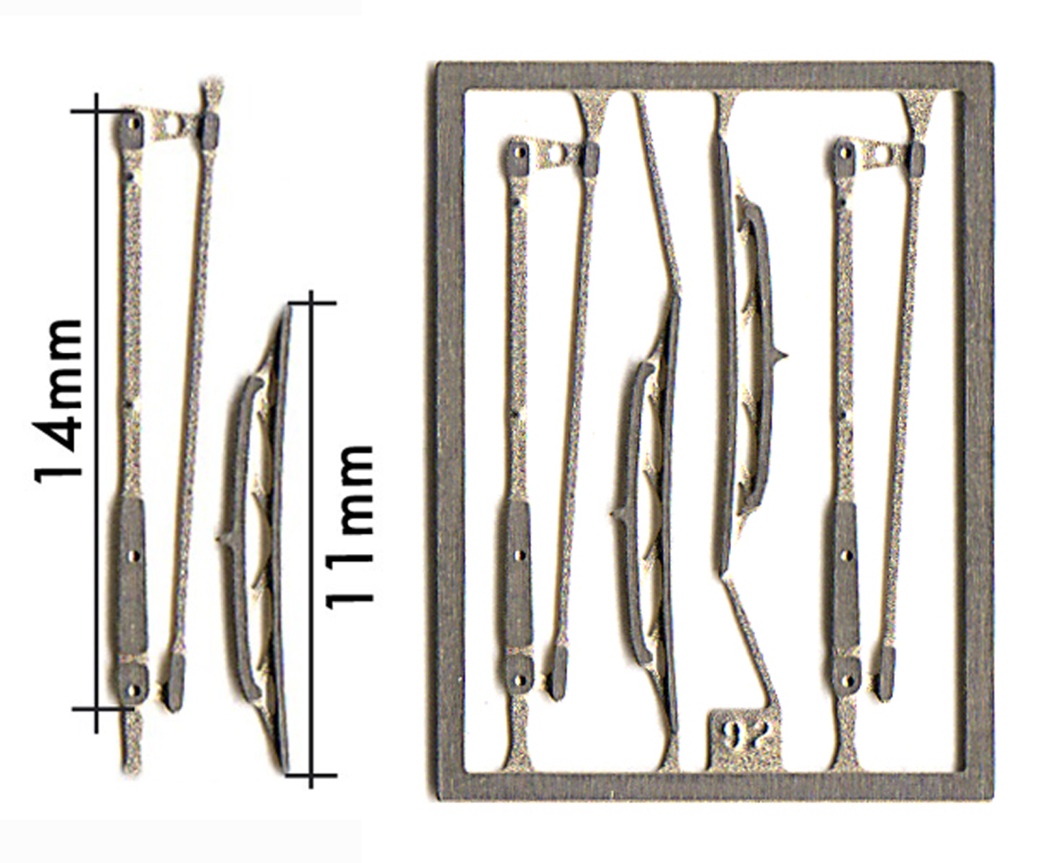 Tameo Kits FT 05 tergicristalli tipo B 4 pezzi