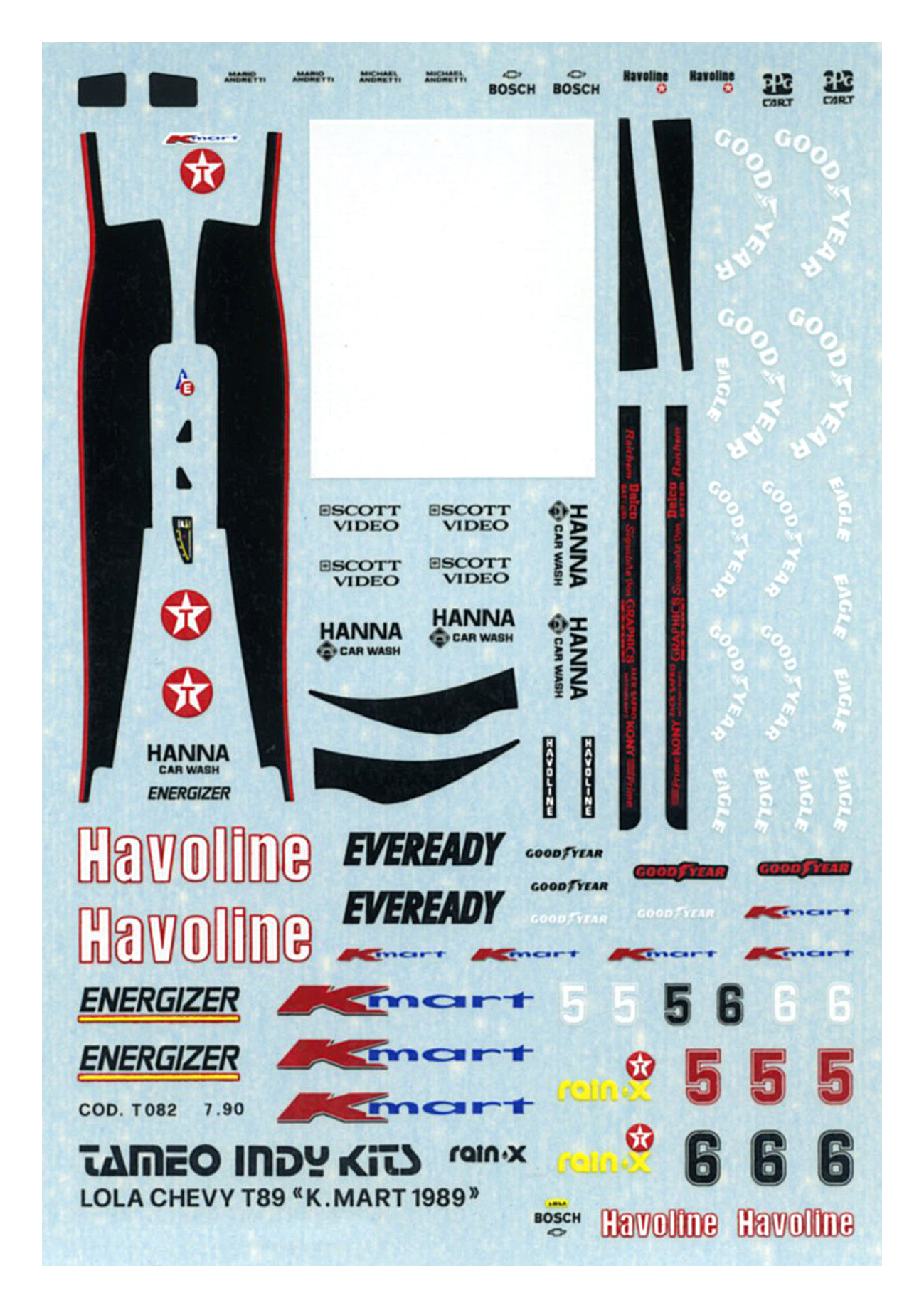 Tameo Kits TIK 008 kit modellino auto 1/43