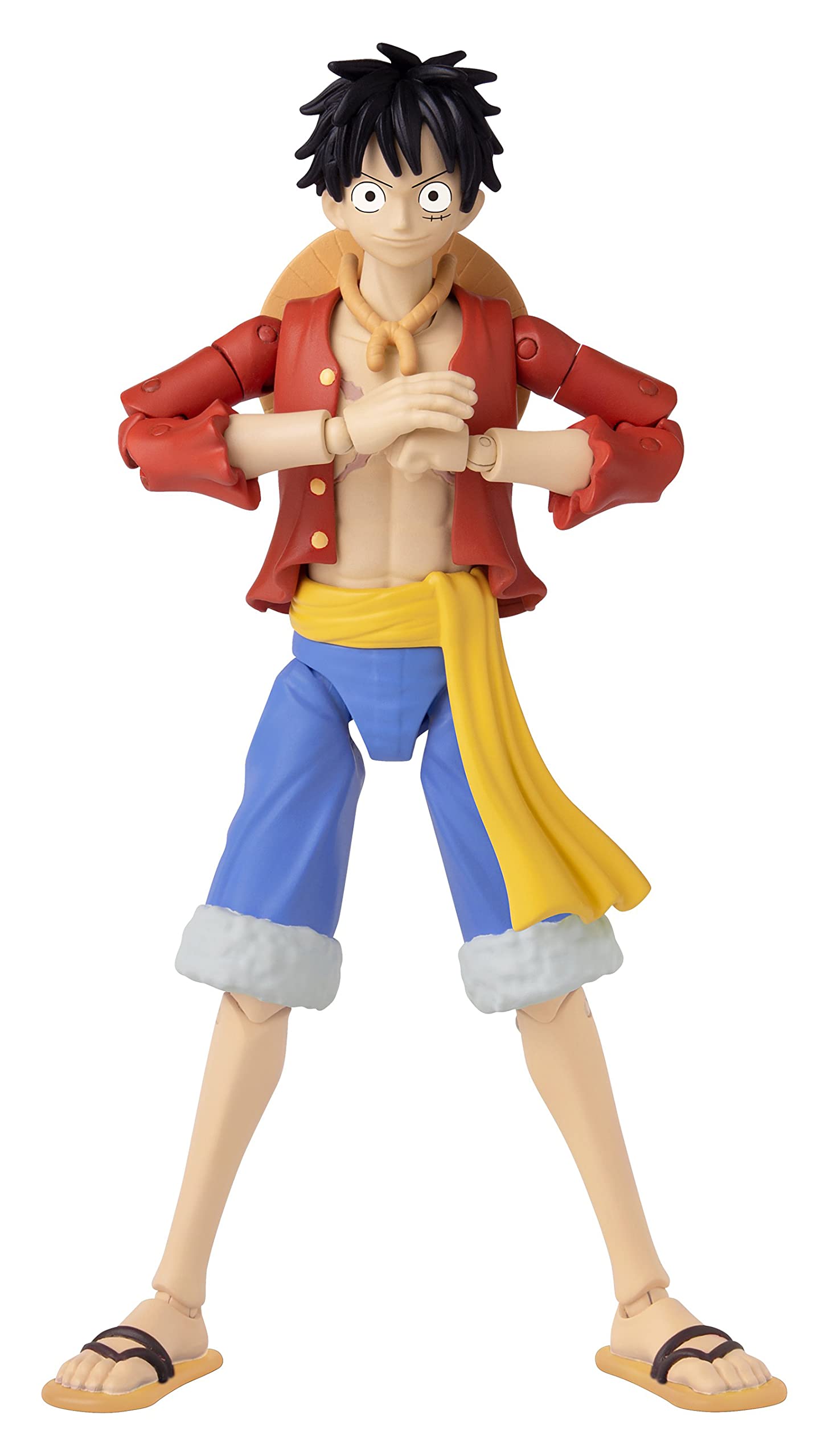 Bandai Anime Heroes Monkey D. Rufy action figure 17 cm articolata