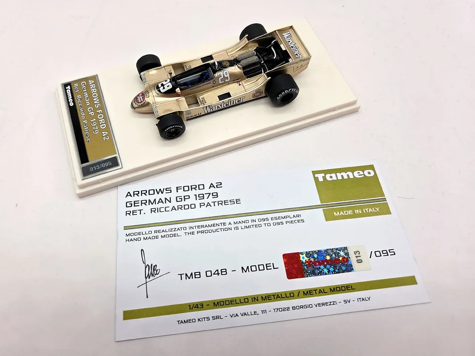 Tameo Kits TMB 048 Arrows A2 1979 modello scala 1/43