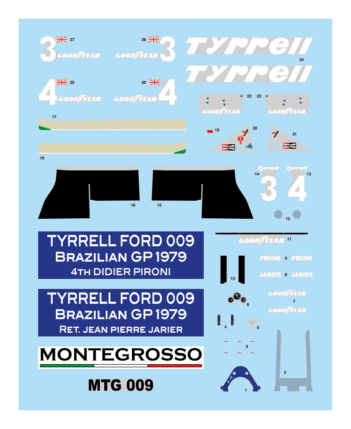 Tameo MTG 009 kit montaggio 1/43 da verniciare