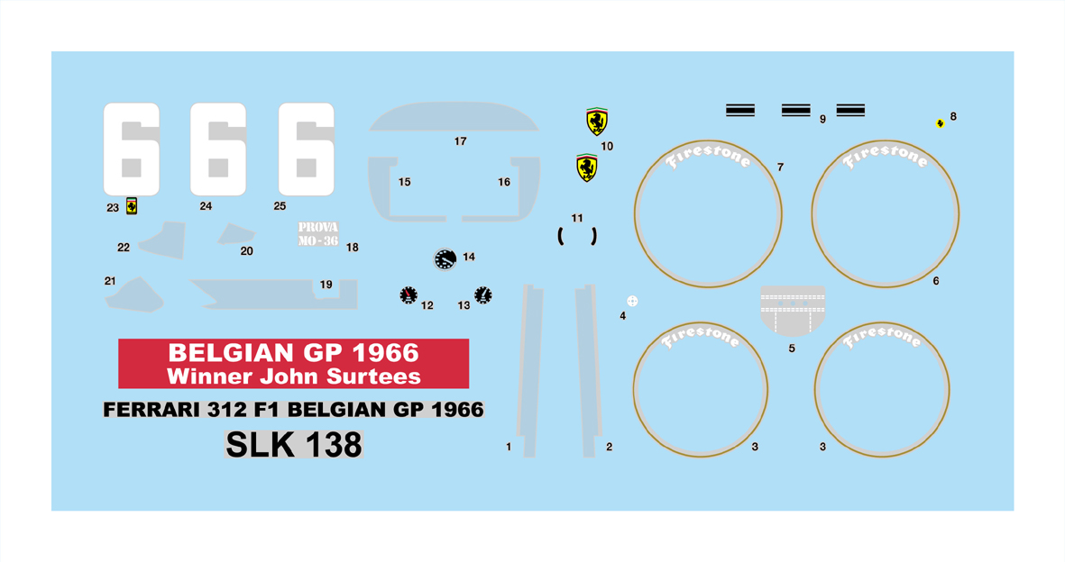 Tameo Kits SLK 138 kit montaggio scala 1/43