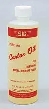 SIG Castor Oil olio ricino per miscela glow PINT