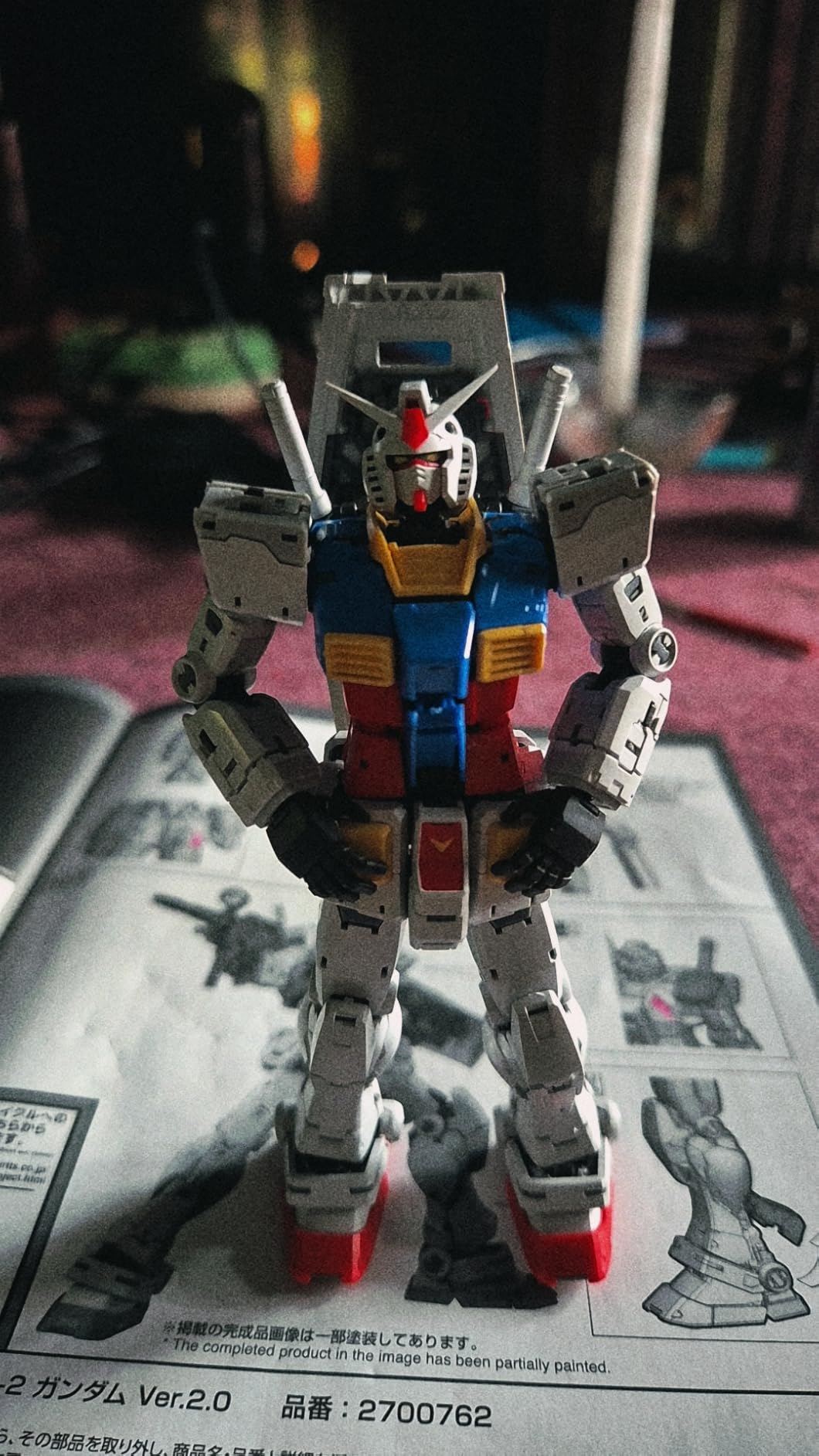 Bandai RG RX-78-2 Gundam Ver.2.0 model kit 1/144