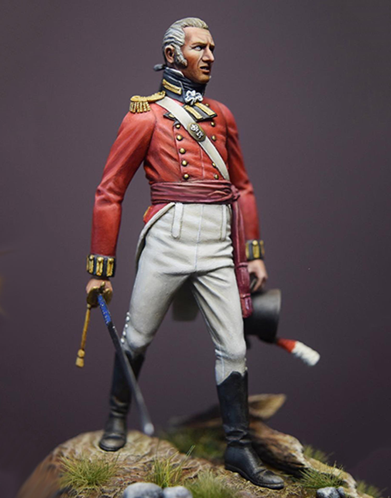 Model Cellar British Officer 1801 Egypt figurino ufficiale