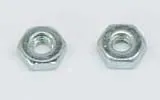 SIG Steel dadi esagonali acciaio 2-56 confezione 8 pezzi