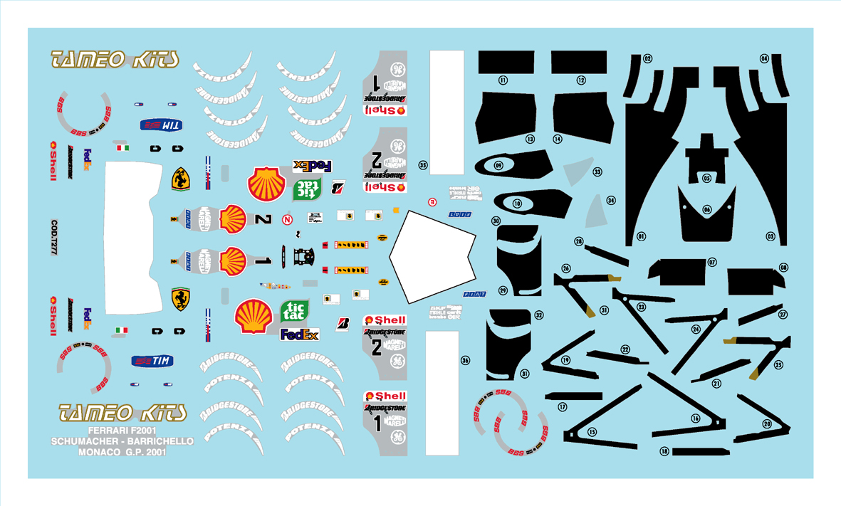 Tameo Kits TMK 298 Kit Modellino