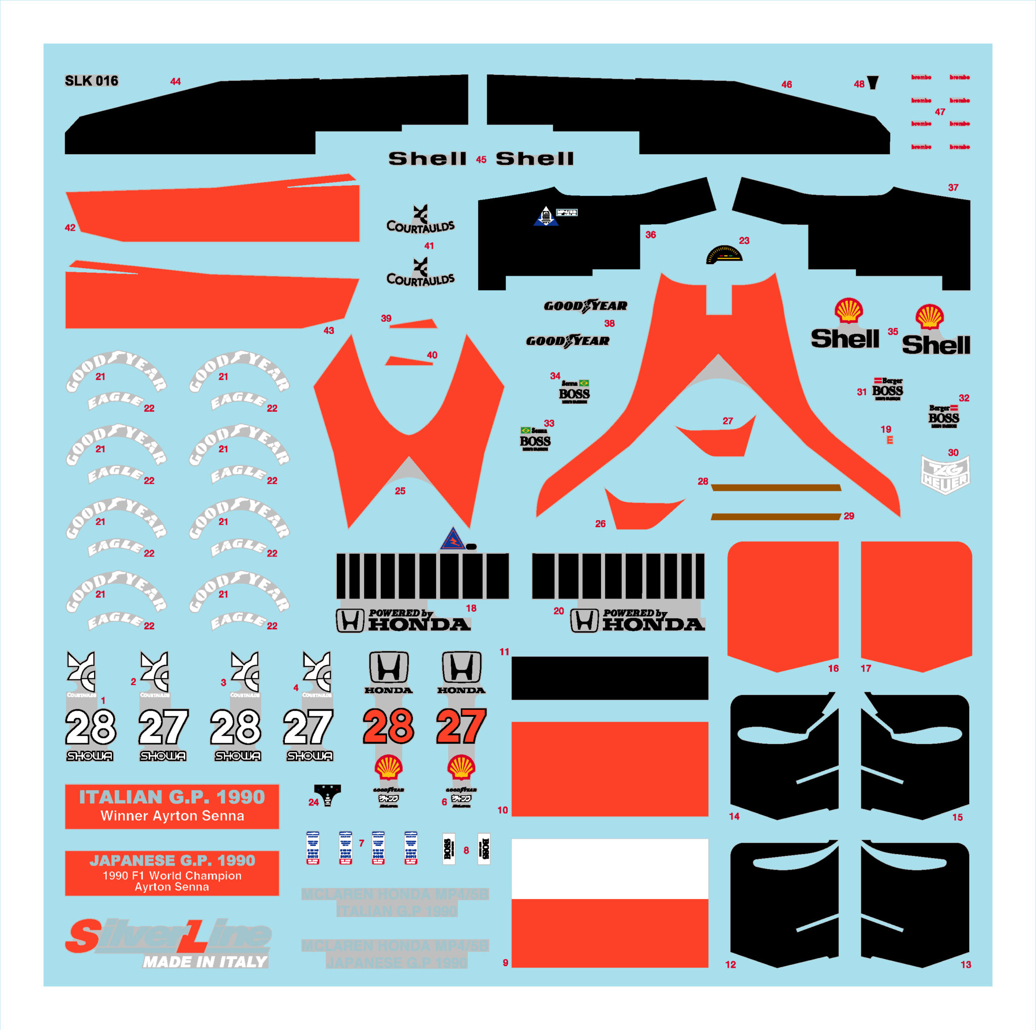 Tameo Kits SLK 016 kit montaggio scala 1/43