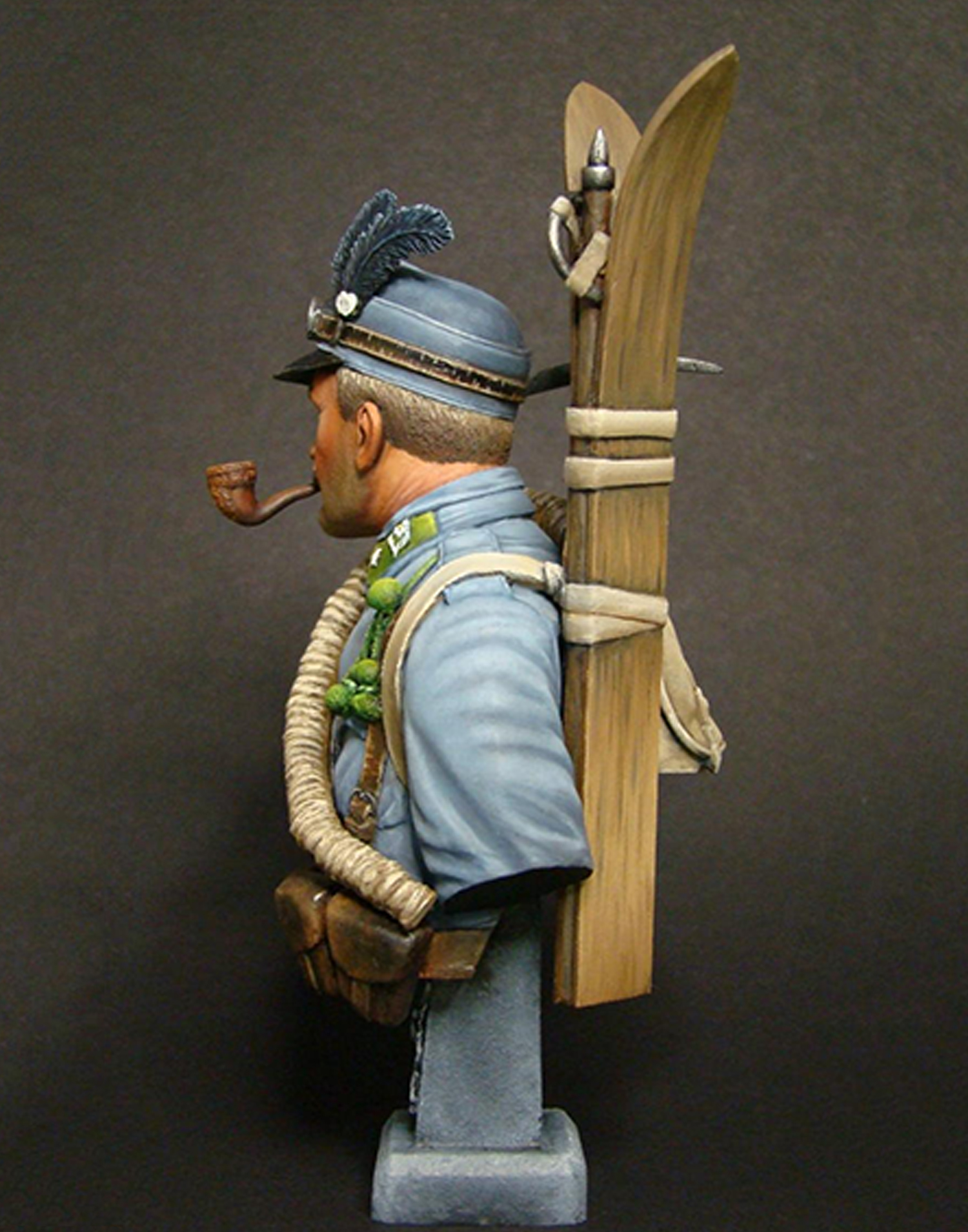 Model Cellar WWI Austro-Hungarian Alpine Ski Trooper figurino