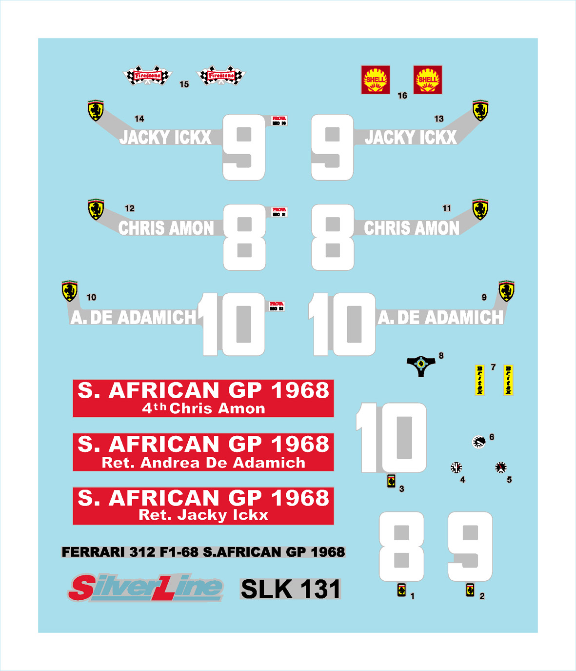 Tameo Kits SLK 131 kit montaggio 1/43
