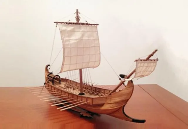 MarisStella Liburnian Monoreme 1:63 kit nave 56,9cm noce