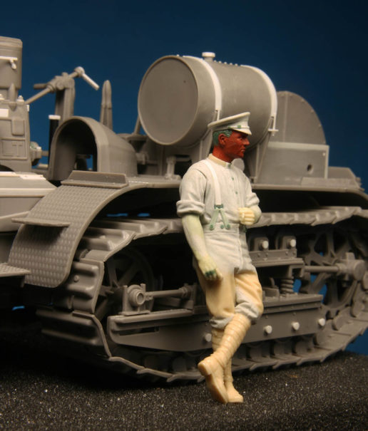 Model Cellar WWI British Australian Artillery Crew figurini artiglieria