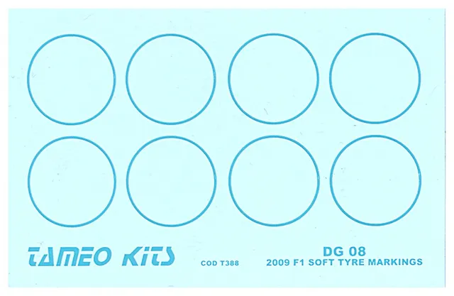 Tameo Kits DG 08 pneumatici 2009 1 pezzo