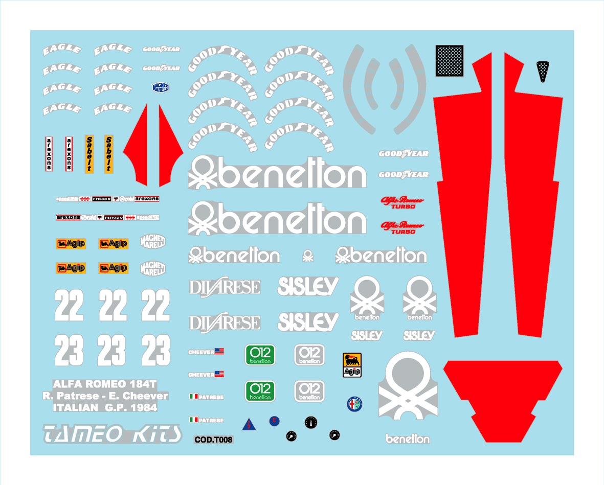Tameo Kits TMK 012 modellino 1/43 in metallo