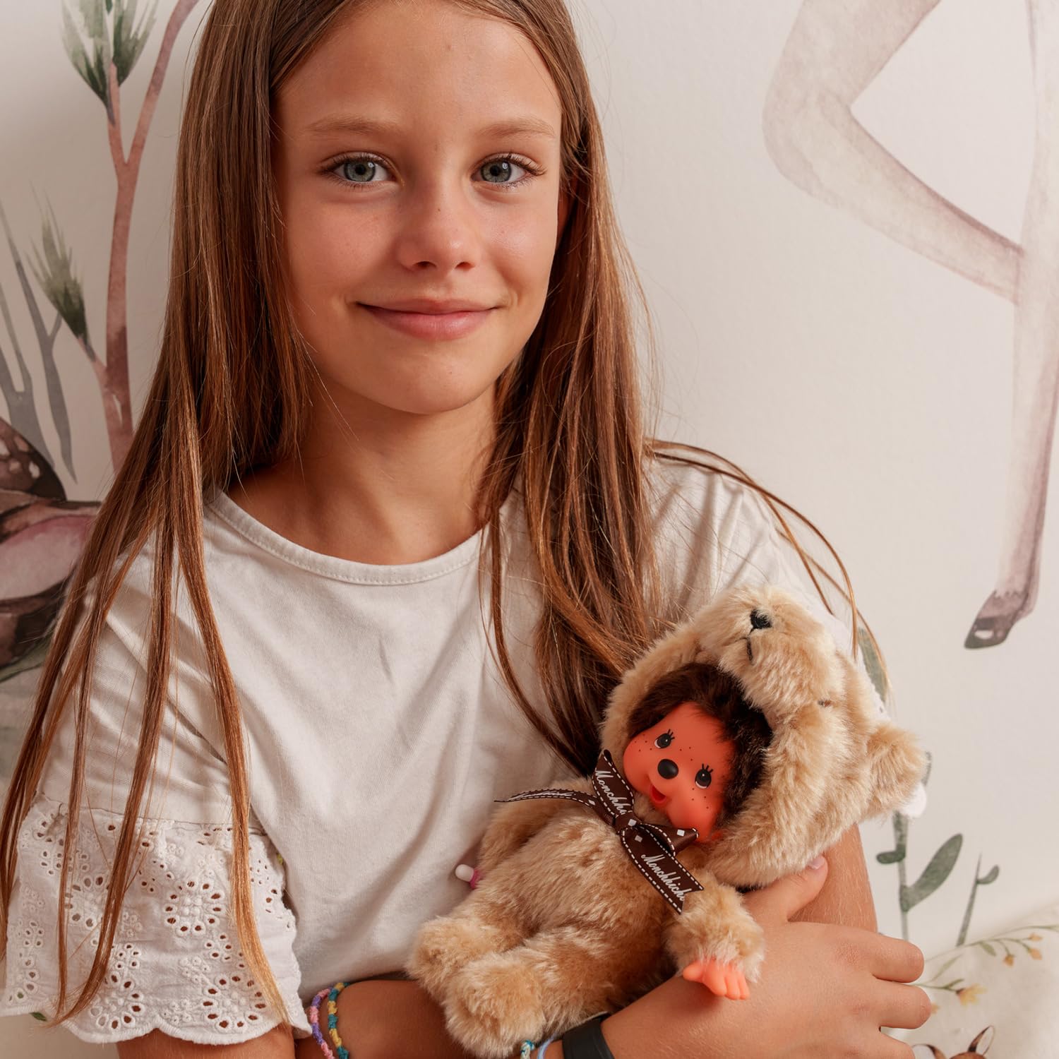 Monchhichi peluche orsacchiotto 20 cm morbido