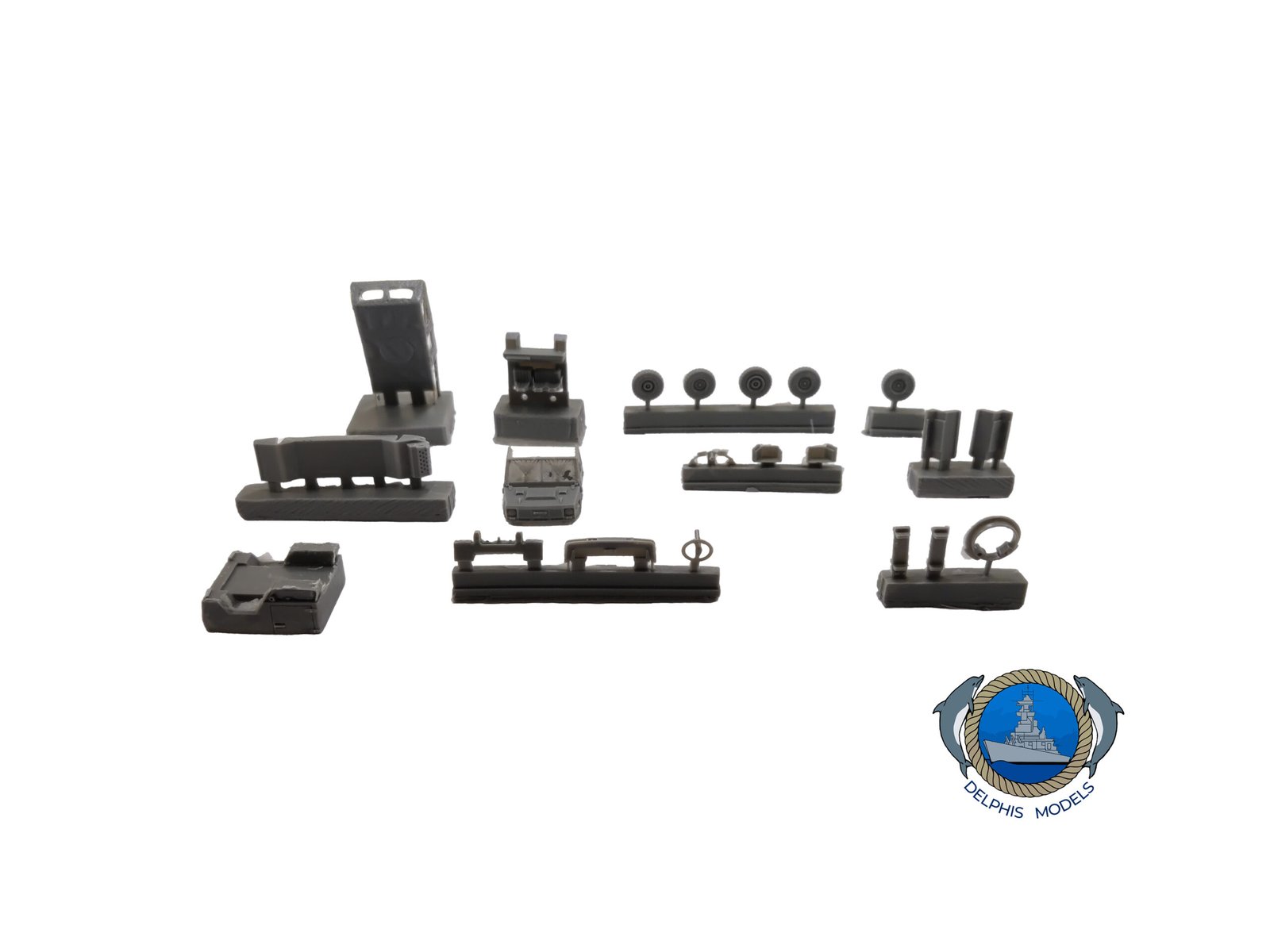 Delphis Models VM 90 Torpedo kit modello 1:87 resina militare