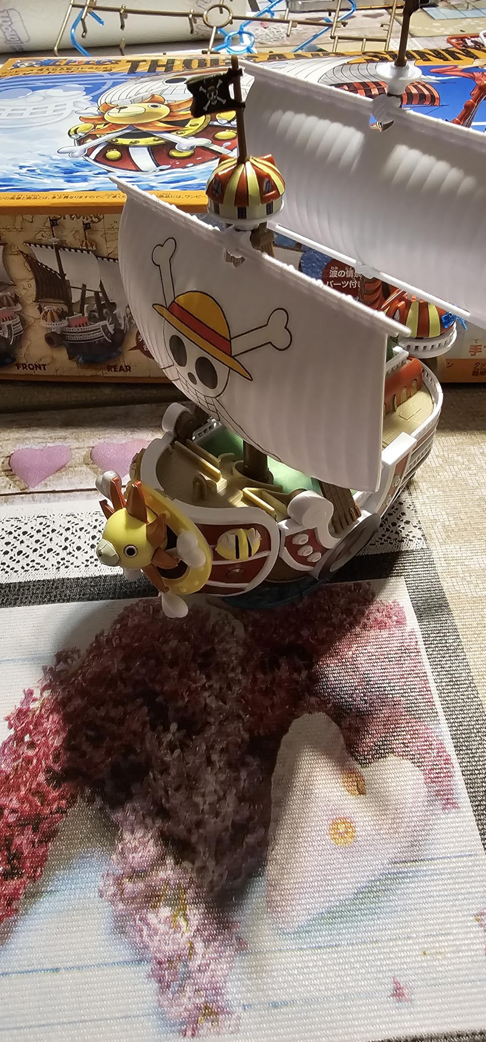 Bandai One Piece Grand Ship Collection Thousand Sunny modello nave 15cm
