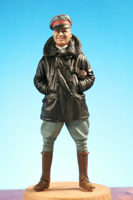 Model Cellar Manfred von Richthofen figurino WWI con bastone