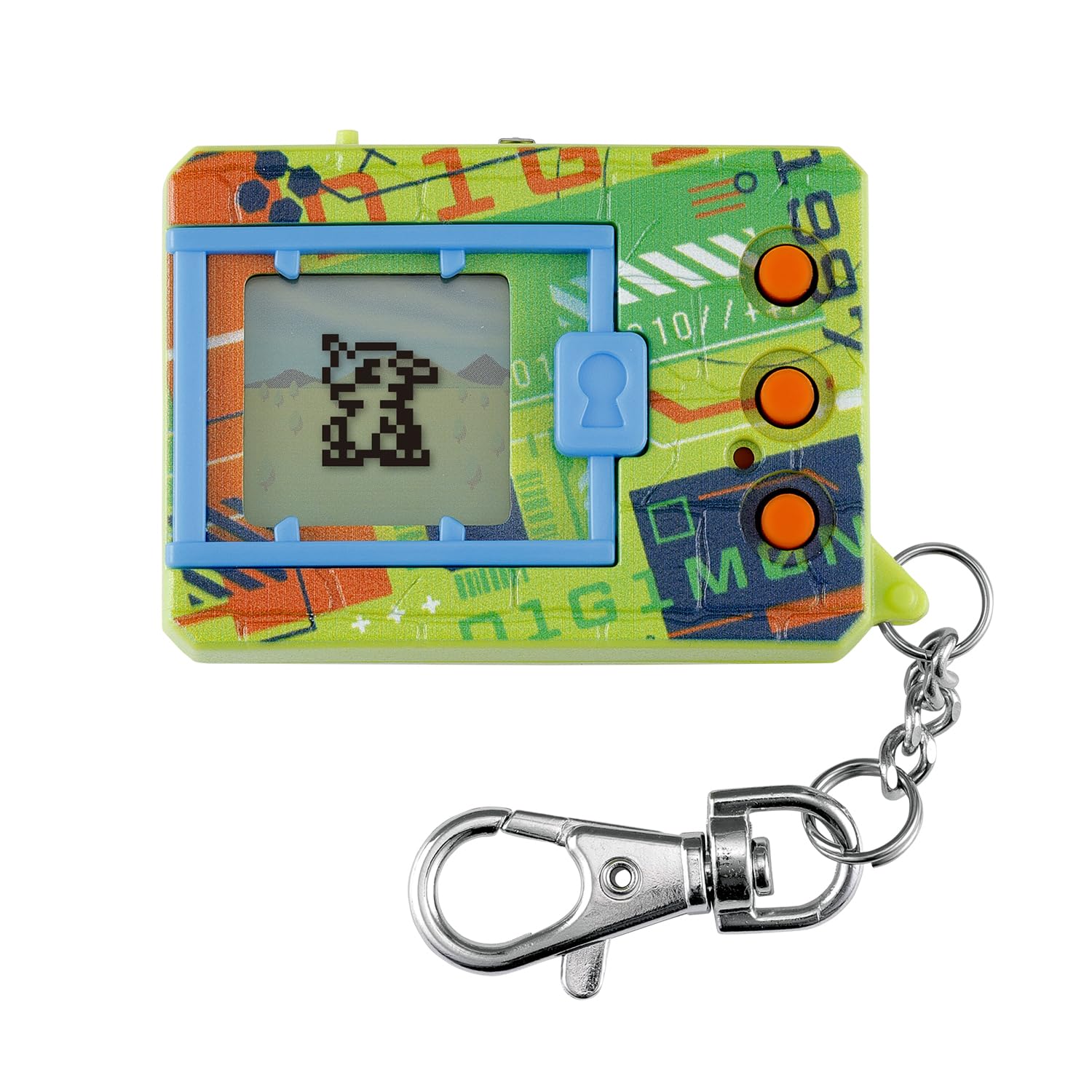 Bandai Digimon Agumon Digivolution animale virtuale arancione