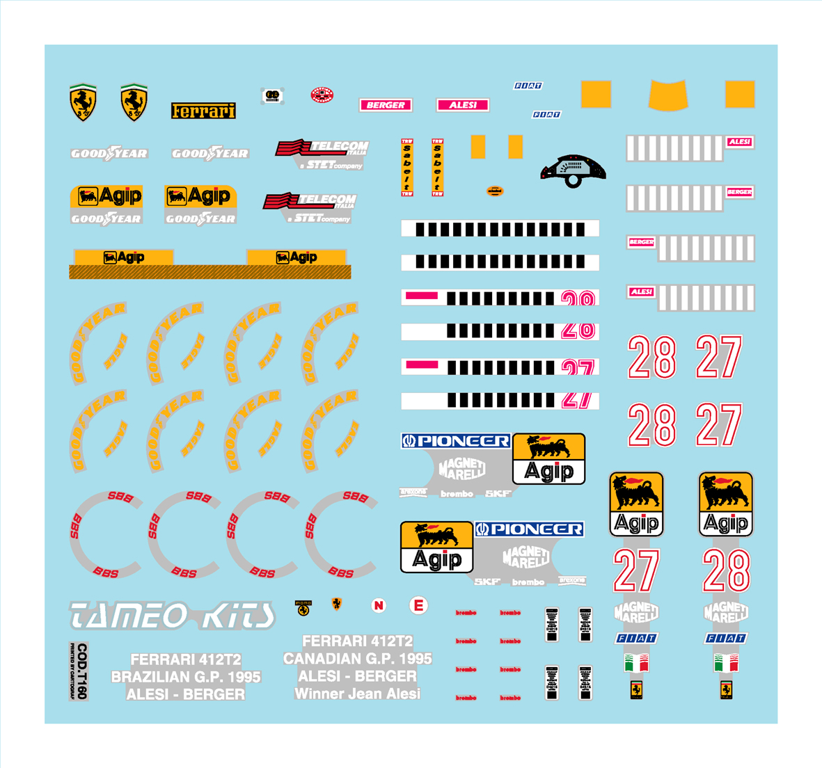Tameo Kits TMK 202 kit auto 1/43 da montare